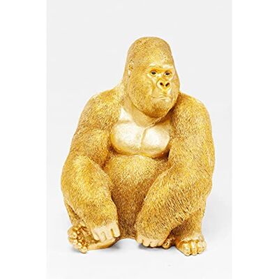 Kare Designová dekorativní figurka Monkey Gorilla, zlato, dekorační předmět, opice, gorilla, ručně malovaná, unikát, 76 x 60 x 55 cm (v/š/h) Kare Designová dekorativní figurka Monkey Gorilla, zlato, dekorační předmět, opice, gorilla, ručně malovaná, unikát, 76 x 60 x 55 cm (v/š/h)