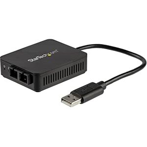 StarTech.com StarTech USB 2.0 auf LWL Konverter 100BaseFX SC USB 2.0 auf Ethernet Netzwerk Adapter 2 Km MM Windows / Mac / Linux StarTech.com StarTech USB 2.0 auf LWL Konverter 100BaseFX SC USB 2.0 auf Ethernet Netzwerk Adapter 2 Km MM Windows / Mac / Linux