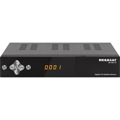Megasat HD 350 V3 – HD satelitní přijímač, HDMI, SCART, 2 × USB – černý Megasat HD 350 V3 – HD satelitní přijímač, HDMI, SCART, 2 × USB – černý
