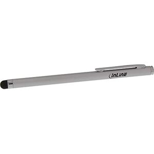 InLine 55467A Stylus, tužka pro dotykové obrazovky od chytrého telefonu a tabletu, stříbrná InLine 55467A Stylus, tužka pro dotykové obrazovky od chytrého telefonu a tabletu, stříbrná