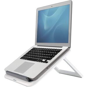 Fellowes Stojan na notebook I-Spire Quick Lift, výškově nastavitelný, skládací, přenosný, pro notebooky do 17 palců, bílý Fellowes Stojan na notebook I-Spire Quick Lift, výškově nastavitelný, skládací, přenosný, pro notebooky do 17 palců, bílý