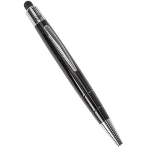 Wedo Dotykové pero 26115001 2 v 1 (vodivý vstupní pero, 10 cm), černá barva Wedo Dotykové pero 26115001 2 v 1 (vodivý vstupní pero, 10 cm), černá barva