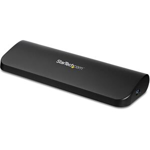StarTech.com Dual Monitor USB 3.0 Laptop Dokovací stanice s HDMI/DVI/VGA, 3x USB-A rozbočovač, GbE, audio, univerzální dokovací stanice typu A pro Windows/MacOS/ChromeOS TAA konformní (USB3SDOCKHDV) StarTech.com Dual Monitor USB 3.0 Laptop Dokovací stanice s HDMI/DVI/VGA, 3x USB-A rozbočovač, GbE, audio, univerzální dokovací stanice typu A pro Windows/MacOS/ChromeOS TAA konformní (USB3SDOCKHDV)