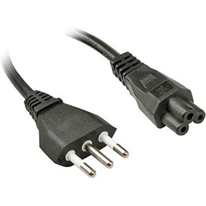 LINDY 2 m italská síťová zástrčka na IEC320 C5, černá, 30408 LINDY 2 m italská síťová zástrčka na IEC320 C5, černá, 30408