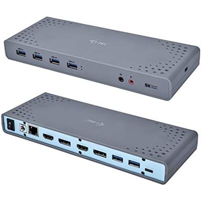 i-tec USB-C/A 4K Dual Display dokovací stanice 2X HDMI a 2X Display Port 5K podpora i-tec USB-C/A 4K Dual Display dokovací stanice 2X HDMI a 2X Display Port 5K podpora