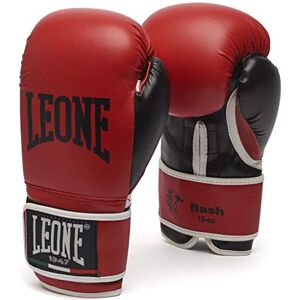 LEONE 1947 , Flash boxerské rukavice, unisex pro dospělé, červené, 10 OZ, GN083 LEONE 1947 , Flash boxerské rukavice, unisex pro dospělé, červené, 10 OZ, GN083