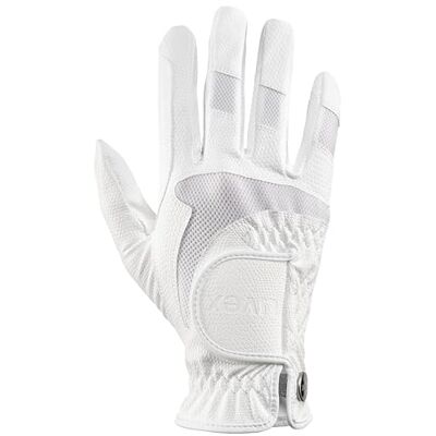 Uvex i-Performance 2 Flexibilní jezdecké rukavice pro dámy a pány odolné optimální větrání White 7. 5 Uvex i-Performance 2 Flexibilní jezdecké rukavice pro dámy a pány odolné optimální větrání White 7. 5
