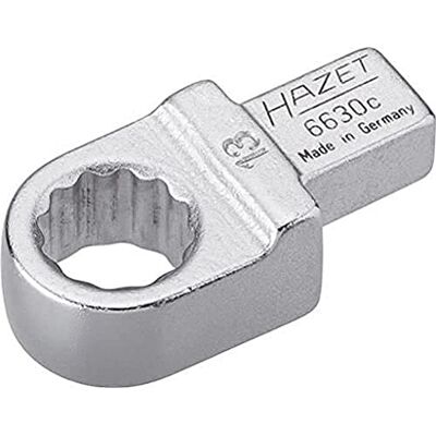 Hazet Einsteck-Ringschlüssel 6630C-13, 9 x 12 mm Einsteck-Vierkant, SW 13 SW 13, Antrieb 9 x 12 mm Einsteck-Vierkant massiv, Abtrieb Außen-Tractionsprofil Doppelsechskant, verchromt, SW 13 mm, 51 g Hazet Einsteck-Ringschlüssel 6630C-13, 9 x 12 mm Einsteck-Vierkant, SW 13 SW 13, Antrieb 9 x 12 mm Einsteck-Vierkant massiv, Abtrieb Außen-Tractionsprofil Doppelsechskant, verchromt, SW 13 mm, 51 g