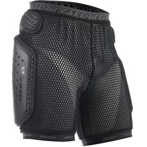 AGV Dainese Hard Short E1, ochranné motocyklové kalhoty, 3D polstrované, stehna, lokty a záda, měkký a elastický materiál, černé AGV Dainese Hard Short E1, ochranné motocyklové kalhoty, 3D polstrované, stehna, lokty a záda, měkký a elastický materiál, černé