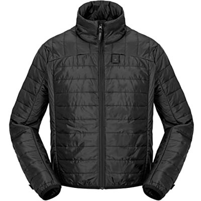 SPIDI , THERMO LINER, motocyklová spodní bunda, barva: hluboce černá, pánská termo motocyklová bunda, pro nízké a střední teploty, větruodolná SPIDI , THERMO LINER, motocyklová spodní bunda, barva: hluboce černá, pánská termo motocyklová bunda, pro nízké a střední teploty, větruodolná