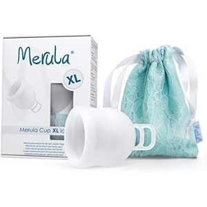 Merula Cup XL ice (transparentní) – menstruační kalíšek pro velmi silné dny Merula Cup XL ice (transparentní) – menstruační kalíšek pro velmi silné dny