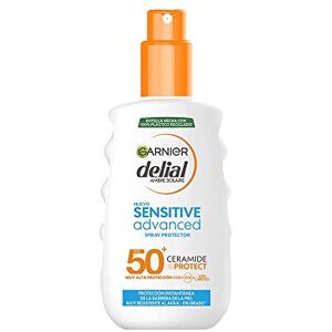 Garnier Delial Sensitive Advanced – ochranný sprej proti slunci pro jasnou, citlivou a sluneční pokožku – IP50+ – 150 ml Garnier Delial Sensitive Advanced – ochranný sprej proti slunci pro jasnou, citlivou a sluneční pokožku – IP50+ – 150 ml