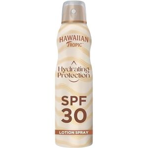 Hawaiian Tropic Hydrating Protection Sunscreen, voděodolný opalovací krém s LSF 30 UVA + UVB ochranou, tropická vůně, s bambuckým máslem, 177 ml Hawaiian Tropic Hydrating Protection Sunscreen, voděodolný opalovací krém s LSF 30 UVA + UVB ochranou, tropická vůně, s bambuckým máslem, 177 ml