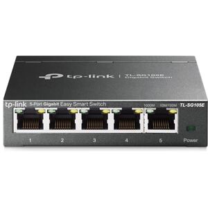 TP-Link TL-SG105E 5portový gigabitový přepínač (Plug and Play, gigabitové porty, kovové kryty, VLAN, QoS,) TP-Link TL-SG105E 5portový gigabitový přepínač (Plug and Play, gigabitové porty, kovové kryty, VLAN, QoS,)