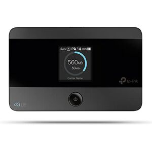 TP-Link M7350 mobilní Wi-Fi router (4G/LTEm stahování až 150Mbit/s / nahrávání 50Mbit/s, Hotspot, Cat4, 2000mAh baterie, LCD displej, kompatibilní se všemi evropskými SIM kartami), černý TP-Link M7350 mobilní Wi-Fi router (4G/LTEm stahování až 150Mbit/s / nahrávání 50Mbit/s, Hotspot, Cat4, 2000mAh baterie, LCD displej, kompatibilní se všemi evropskými SIM kartami), černý