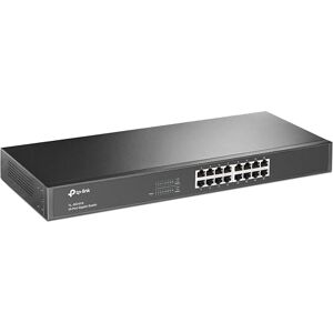 TP-Link TL-SG1016 16 port gigabitový síťový přepínač (19 palců rack montáž, 16*RJ-45 LAN porty, kovové pouzdro, nespravované, Plug-und-Play)černý TP-Link TL-SG1016 16 port gigabitový síťový přepínač (19 palců rack montáž, 16*RJ-45 LAN porty, kovové pouzdro, nespravované, Plug-und-Play)černý