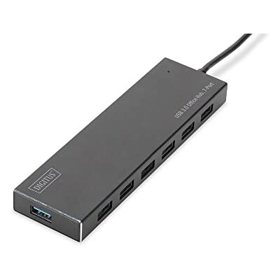 Digitus 7portový USB rozbočovač 7 x USB3. 0 hliník matný + NT+kabel kabel digitální/data 1 m USB 2. 0 3. 0 hliník Digitus 7portový USB rozbočovač 7 x USB3. 0 hliník matný + NT+kabel kabel digitální/data 1 m USB 2. 0 3. 0 hliník