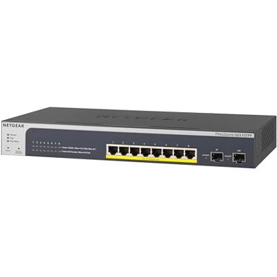 Netgear Switch ProSAFE GS108T-200GES (8portový desktopový přepínač Gigabit Smart Managed Switch 8× 10/100/1000), černá Netgear Switch ProSAFE GS108T-200GES (8portový desktopový přepínač Gigabit Smart Managed Switch 8× 10/100/1000), černá