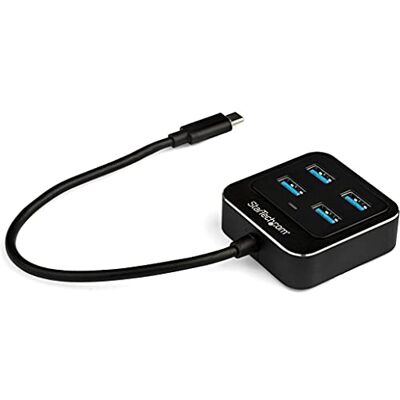 StarTech.com USB-C rozbočovač 4 porty USB typ C / USB 3. 1 Gen 2 hub (10 Gbit/s) Bus Powered USB typ C rozdělovač Thunderbolt 3 USB hub StarTech.com USB-C rozbočovač 4 porty USB typ C / USB 3. 1 Gen 2 hub (10 Gbit/s) Bus Powered USB typ C rozdělovač Thunderbolt 3 USB hub
