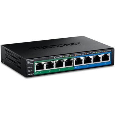 TRENDnet , TPE-TG44G, GREENnet 8-Port PoE + Gigabit Switch, 4 x Gigabit PoE / PoE + až 30 wattů / Port, 4 x Gigabit, 61 W výkonový rozpočet, kapacita 16 Gb/s spínač, nespravovaný ethernet TRENDnet , TPE-TG44G, GREENnet 8-Port PoE + Gigabit Switch, 4 x Gigabit PoE / PoE + až 30 wattů / Port, 4 x Gigabit, 61 W výkonový rozpočet, kapacita 16 Gb/s spínač, nespravovaný ethernet