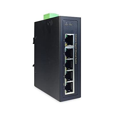 Digitus Průmyslový 5portový gigabitový přepínač 1 Gbps Ethernet Digitus Průmyslový 5portový gigabitový přepínač 1 Gbps Ethernet
