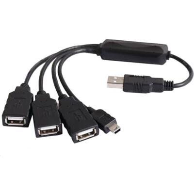 PremiumCord USB hub 4 porty, černý kabel, USB 2. 0 High Speed, až 480 Mbit/s PremiumCord USB hub 4 porty, černý kabel, USB 2. 0 High Speed, až 480 Mbit/s