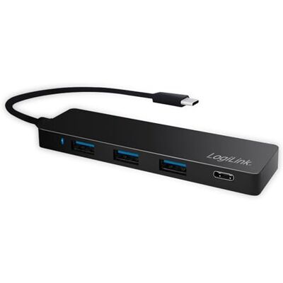 LogiLink UA0311 Slim USB 3. 1/3. 0 Hub pro PC/notebook černý LogiLink UA0311 Slim USB 3. 1/3. 0 Hub pro PC/notebook černý