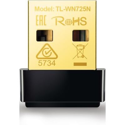 TP-Link Adaptér TL-WN725N USB WLAN Stick (až 150 Mbit/s, velikost, Soft AP, vhodný pro Windows 10 / 8.x/7/XP, Mac OS 10.9 – 10.13) černý TP-Link Adaptér TL-WN725N USB WLAN Stick (až 150 Mbit/s, velikost, Soft AP, vhodný pro Windows 10 / 8.x/7/XP, Mac OS 10.9 – 10.13) černý