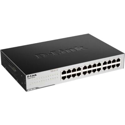 D-Link GO-SW-24G Gigabit Easy Desktop Switch (24 x 10/100/1000 gigabitové porty, automatická detekce MDI/MDIX, bez ventilátoru) černý D-Link GO-SW-24G Gigabit Easy Desktop Switch (24 x 10/100/1000 gigabitové porty, automatická detekce MDI/MDIX, bez ventilátoru) černý