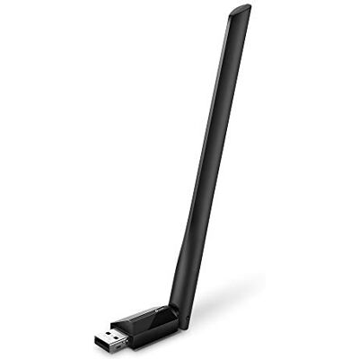 TP-Link Archer T2U Plus AC600 Dualband USB WLAN adaptér s vysokým ziskem s 5dBi anténou (až 433 Mbit / s až 5 GHz a 200 Mbit / s až 2,4 GHz, kompatibilní s Windows 10 / 8.1 / 8/7 / XP a Mac OS X) TP-Link Archer T2U Plus AC600 Dualband USB WLAN adaptér s vysokým ziskem s 5dBi anténou (až 433 Mbit / s až 5 GHz a 200 Mbit / s až 2,4 GHz, kompatibilní s Windows 10 / 8.1 / 8/7 / XP a Mac OS X)