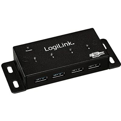 LogiLink UA0149 USB 3. 0 HUB 4portové, kov, vč. power displeje LogiLink UA0149 USB 3. 0 HUB 4portové, kov, vč. power displeje