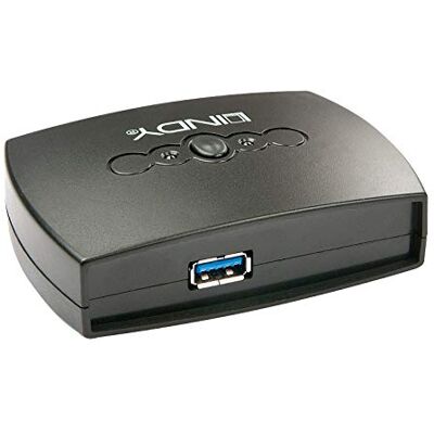 LINDY USB 3. 0 Switch 2 porty 2 porty USB 3. 2 Gen 1 přepínač (USB 3. 0) LINDY USB 3. 0 Switch 2 porty 2 porty USB 3. 2 Gen 1 přepínač (USB 3. 0)