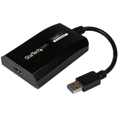 StarTech USB 3.0 na HDMI adaptér DisplayLink certifikovaný 1080p (1920 x 1200) USB-A na HDMI Display Adaptér Konvertor pro monitor Externí grafická karta Monitor Windows / Mac StarTech USB 3.0 na HDMI adaptér DisplayLink certifikovaný 1080p (1920 x 1200) USB-A na HDMI Display Adaptér Konvertor pro monitor Externí grafická karta Monitor Windows / Mac