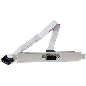 StarTech.com DB9 Zástrčka slotu Sériová základní deska Záhlaví s 9pólovým konektorem na zdířku 10-pin Záhlaví základní desky (zdířka) 1 x DB-9 (konektor) StarTech.com DB9 Zástrčka slotu Sériová základní deska Záhlaví s 9pólovým konektorem na zdířku 10-pin Záhlaví základní desky (zdířka) 1 x DB-9 (konektor)