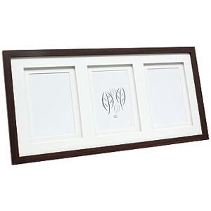 Deknudt Frames Galerijní rám s dvojitou paspartou hnědá S65KQ3 pro 3 obrázky velikost obrazu 13 x 18 cm rám na obrazy dřevo MDF zavěšení nebo vystavení obrázků Deknudt Frames Galerijní rám s dvojitou paspartou hnědá S65KQ3 pro 3 obrázky velikost obrazu 13 x 18 cm rám na obrazy dřevo MDF zavěšení nebo vystavení obrázků