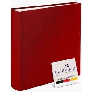 Goldbuch Fotoalbum 31707, Summertime, 30 x 31 cm, fotokniha se 100 bílými stranami a oddělovači pergamenu, lněné fotoalbum, vzpomínkové album, červená Goldbuch Fotoalbum 31707, Summertime, 30 x 31 cm, fotokniha se 100 bílými stranami a oddělovači pergamenu, lněné fotoalbum, vzpomínkové album, červená