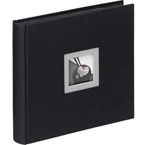 walther design Fotoalbum černé 26 x 26 cm lněné s vyraženým krytem, Black and White FA-209-B walther design Fotoalbum černé 26 x 26 cm lněné s vyraženým krytem, Black and White FA-209-B