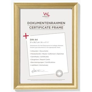 walther design JA130G Lounge Picture Frame, 8. 25 x 11. 75 palců (21 x 29. 7 cm), zlato walther design JA130G Lounge Picture Frame, 8. 25 x 11. 75 palců (21 x 29. 7 cm), zlato