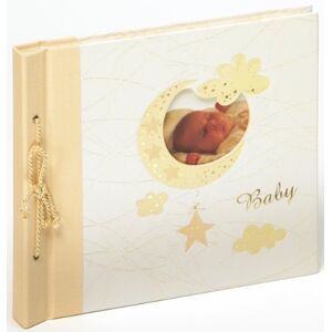 walther design Fotoalbum krémové dětské album s vyraženým krytem a vyražením, Baby Bambini UK-114 walther design Fotoalbum krémové dětské album s vyraženým krytem a vyražením, Baby Bambini UK-114