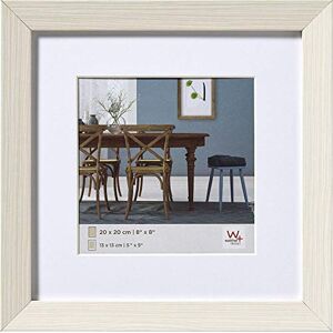 walther design Rám obrazu bílý 30 x 30 cm s paspartou, Fiorito dřevěný rám EF330W walther design Rám obrazu bílý 30 x 30 cm s paspartou, Fiorito dřevěný rám EF330W