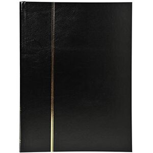 Exacompta 26131E Premium album pro sběratele dopisních známek Classic se 16 černými stranami zásuvný blok z poloviční kůže pro vaše hobby album dopisních známek, černé, 22,5 x 30,5 cm Exacompta 26131E Premium album pro sběratele dopisních známek Classic se 16 černými stranami zásuvný blok z poloviční kůže pro vaše hobby album dopisních známek, černé, 22,5 x 30,5 cm