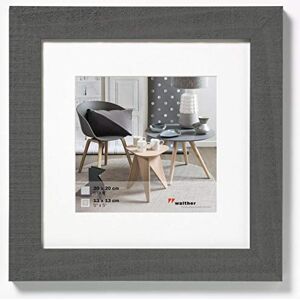 walther design Dřevěný rám Home, design Walther., Šedá, 40 x 40 cm walther design Dřevěný rám Home, design Walther., Šedá, 40 x 40 cm