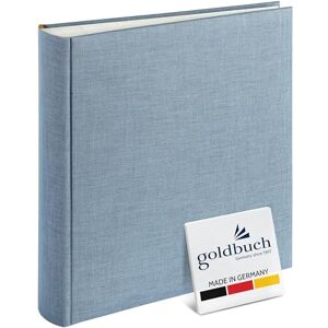 Goldbuch 31607 Fotoalbum Summertime Trend 2, fotokniha se 100 bílými stránkami s pergamenovými dělicími listy, fotoalbum s plátěnou vazbou, až 600 obrázků, vysoce kvalitní papír, modrá/šedá, 30 x 31 Goldbuch 31607 Fotoalbum Summertime Trend 2, fotokniha se 100 bílými stránkami s pergamenovými dělicími listy, fotoalbum s plátěnou vazbou, až 600 obrázků, vysoce kvalitní papír, modrá/šedá, 30 x 31