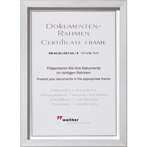 walther design Rám obrazu stříbrný 21 x 29,7 cm (DIN A4) konstrukční designový rám JK130S walther design Rám obrazu stříbrný 21 x 29,7 cm (DIN A4) konstrukční designový rám JK130S