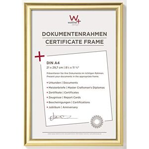 walther design Fotorámeček zlatý 21 x 29,7 cm (DIN A4) Trendstyle plastový rám KP130G walther design Fotorámeček zlatý 21 x 29,7 cm (DIN A4) Trendstyle plastový rám KP130G