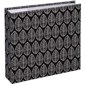 Hama Fotoalbum LA Fleur (velké album se 100 bílými stranami, na 400 fotek formátu 10 × 15, listový vzor, rozměr 30 × 30 cm), XXL fotokniha, černá Hama Fotoalbum LA Fleur (velké album se 100 bílými stranami, na 400 fotek formátu 10 × 15, listový vzor, rozměr 30 × 30 cm), XXL fotokniha, černá