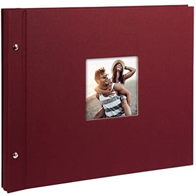 Goldbuch 28972 šroubovací balbum Bella Vista Bordeaux, fotokniha 39 x 31 x 2,5 cm Goldbuch 28972 šroubovací balbum Bella Vista Bordeaux, fotokniha 39 x 31 x 2,5 cm