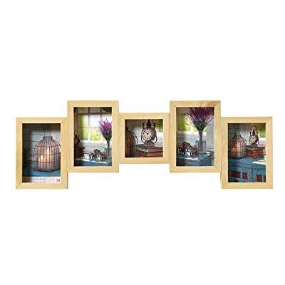 walther design Fotorámeček přírodní 4 x 10 x 15 cm a 1 x 10 x 10 cm rám do galerií Rustic SN555H walther design Fotorámeček přírodní 4 x 10 x 15 cm a 1 x 10 x 10 cm rám do galerií Rustic SN555H