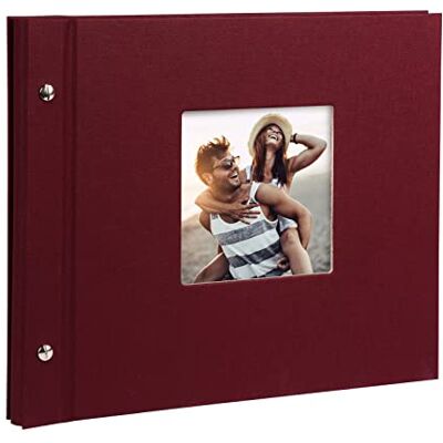 Goldbuch 26972 šroubovací balbum Bella Vista Bordeaux, fotoalbum 30 x 25 x 2 cm Goldbuch 26972 šroubovací balbum Bella Vista Bordeaux, fotoalbum 30 x 25 x 2 cm