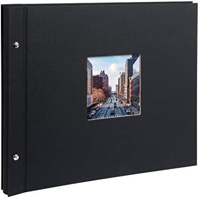 Goldbuch 28897 šroubovací balbum Bella Vista černé, fotokniha 39 x 31 x 2,5 cm Goldbuch 28897 šroubovací balbum Bella Vista černé, fotokniha 39 x 31 x 2,5 cm